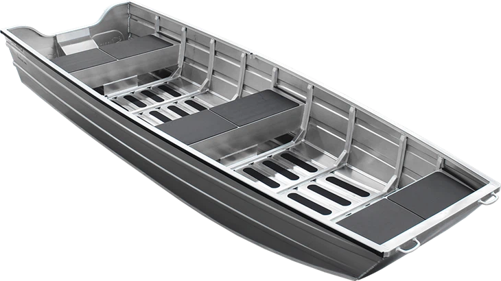 15 Ft Aluminum Flat Bottomed Boat factory